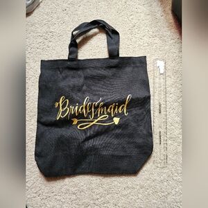 Bridesmaid tote bag